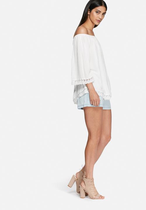 VILA - Bika off shoulder top