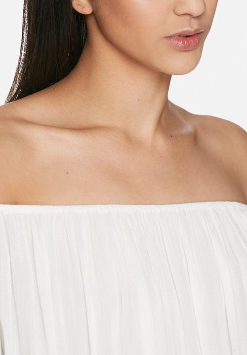 VILA - Bika off shoulder top