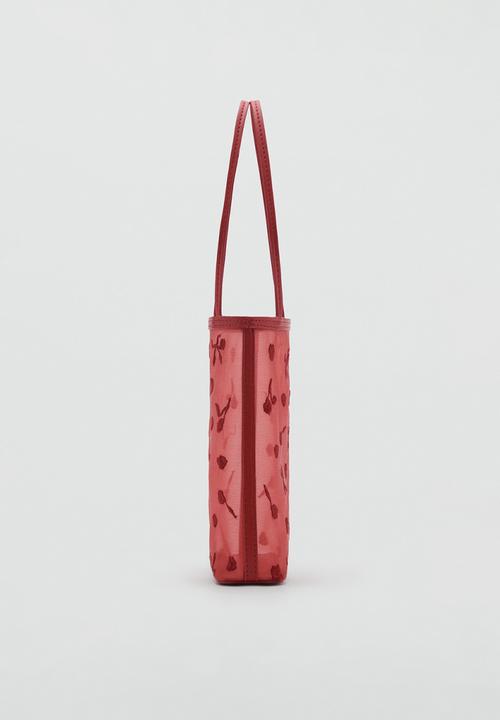 MANGO - Navarro handbag - red