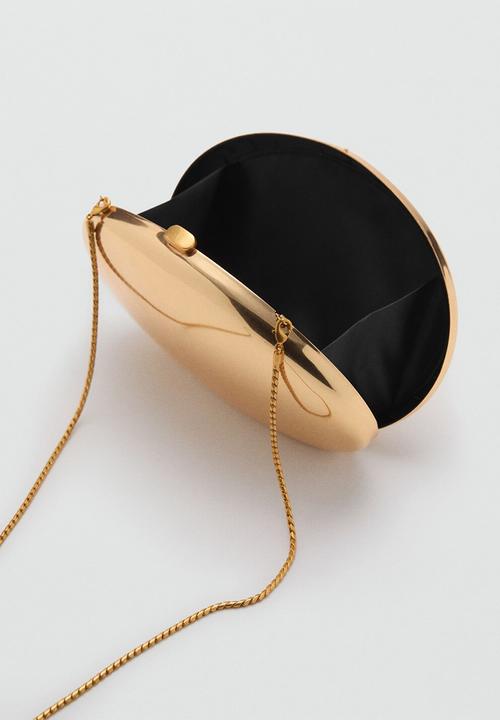 MANGO - Handbag monada - gold