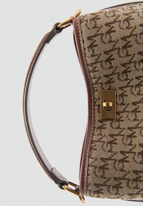 MANGO - Bucket bag marco - brown