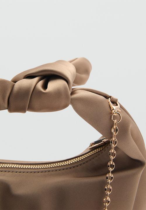 MANGO - Jimmy handbag - light beige