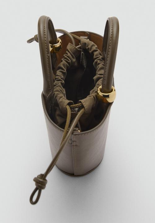 MANGO - Crossbody bag meti - khaki