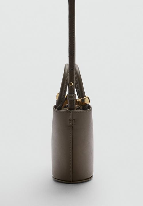 MANGO - Crossbody bag meti - khaki