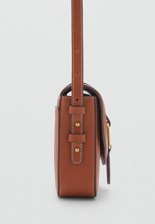 MANGO - Marais crossbody bag - brown