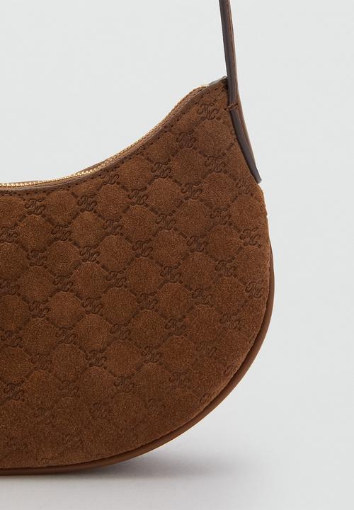 MANGO - Garland shoulder bag - brown