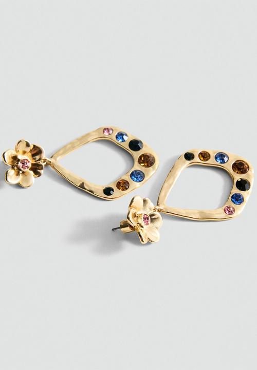 MANGO - Maritza earrings - gold