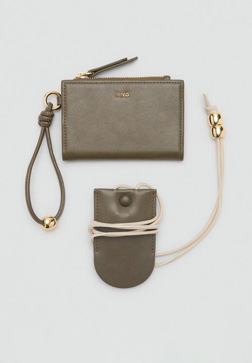 MANGO - Meti purse - Khaki