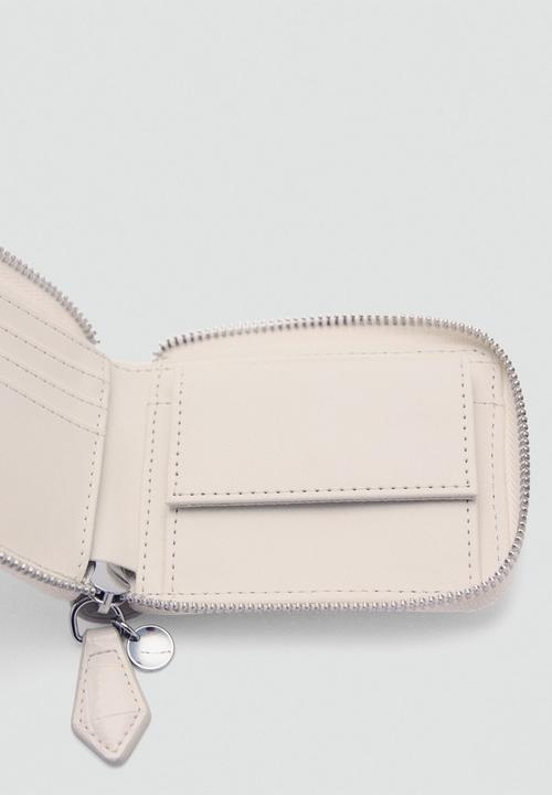 MANGO - Wallet cuenca -offwhite