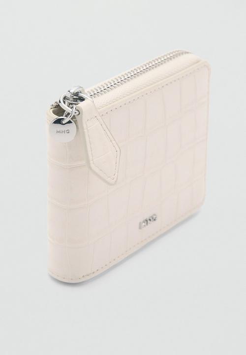 MANGO - Wallet cuenca -offwhite