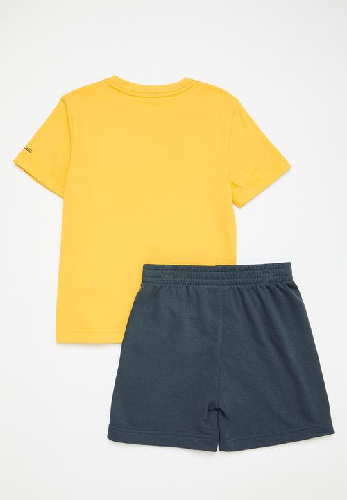 Converse - Converse retro remix tee and shorts set - converse navy