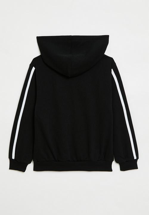 Converse - Converse retro remix pullover hoodie - black