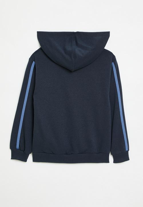 Converse - Converse retro remix pullover hoodie - converse navy