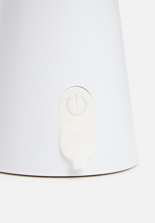 H&S - Table lamp rechargeable - white