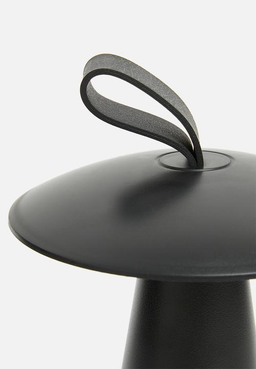 H&S - Table lamp rechargeable - black