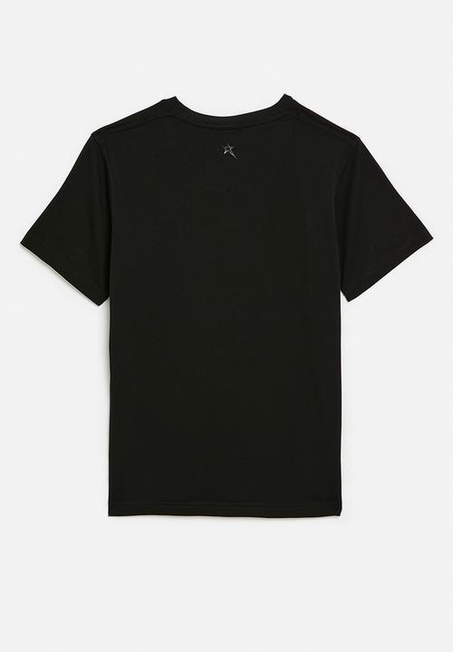 SOVIET - Boys Short Sleeve Crew Neck Tee - Black