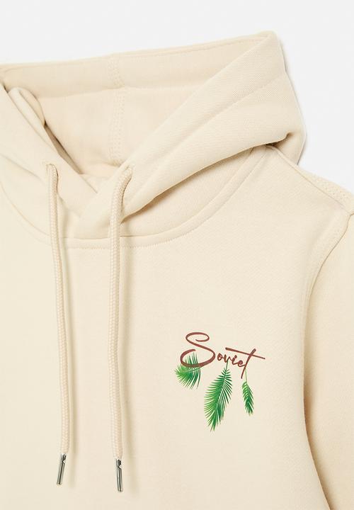 SOVIET - Boys Fashion Hoody - Ecru