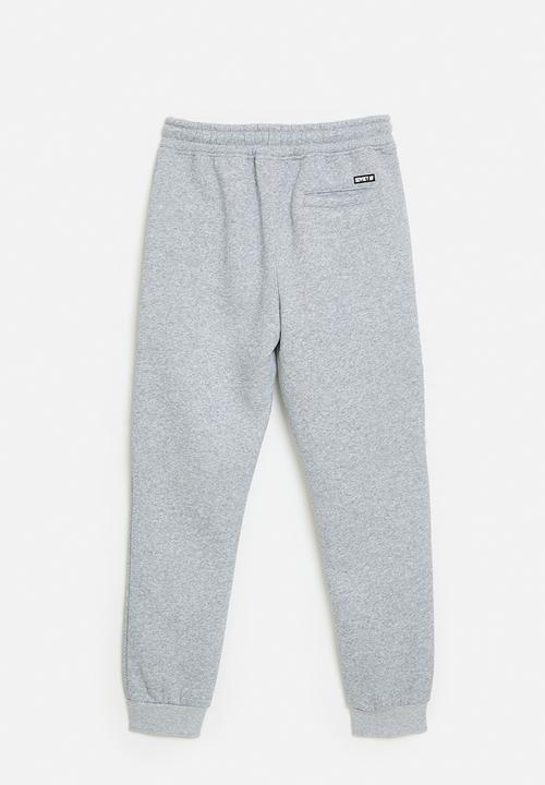 SOVIET - Boys Track Pants - Grey Melange