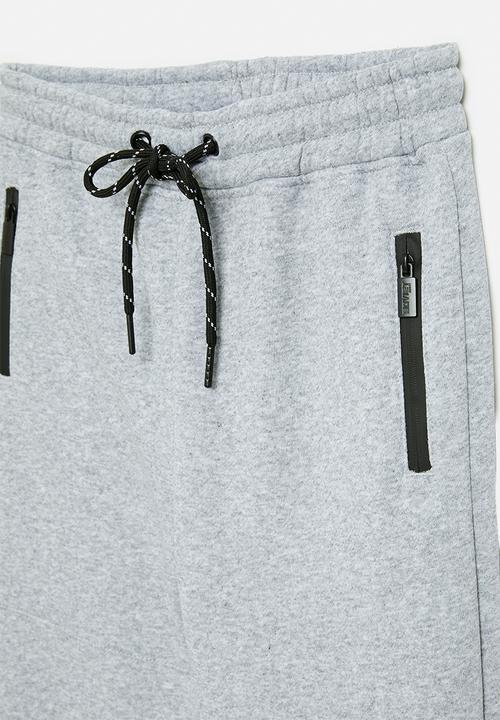 SOVIET - Boys Track Pants - Grey Melange