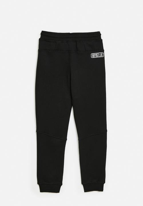 SOVIET - Boys Track Pants - Black