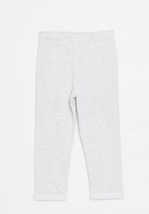 MANGO - Joggers vienab - light pastel gray