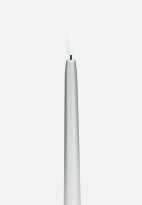 H&S - Dinner candle s2 27cm - silver