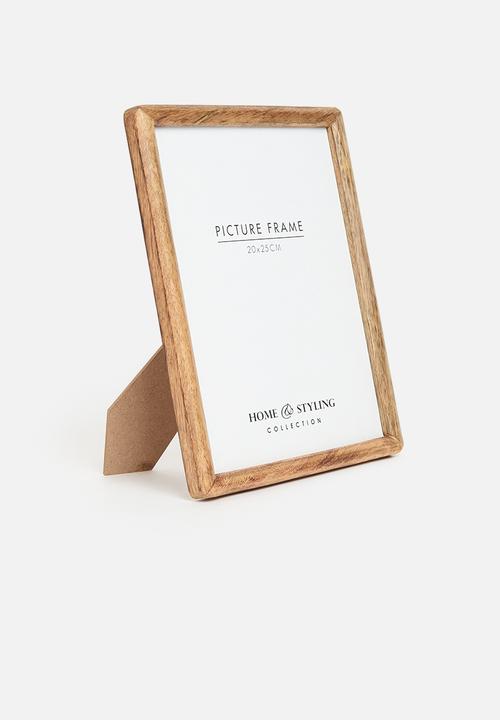 H&S - Photo frame wood 20x25cm - natural