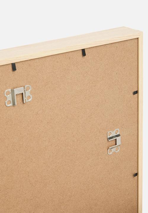 H&S - Photo frame mdf 30x38cm - natural