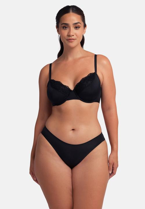 DORINA - Plus Macie 2pack brief - red/black