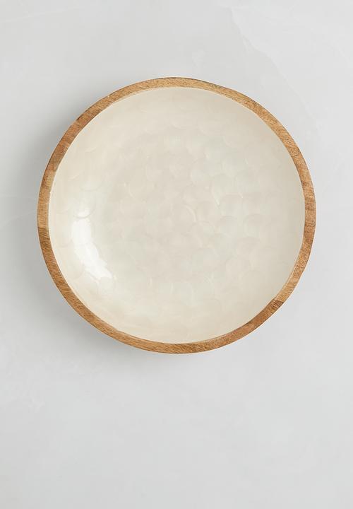 Excellent Houseware - Bowl mango wood 30cm - natural