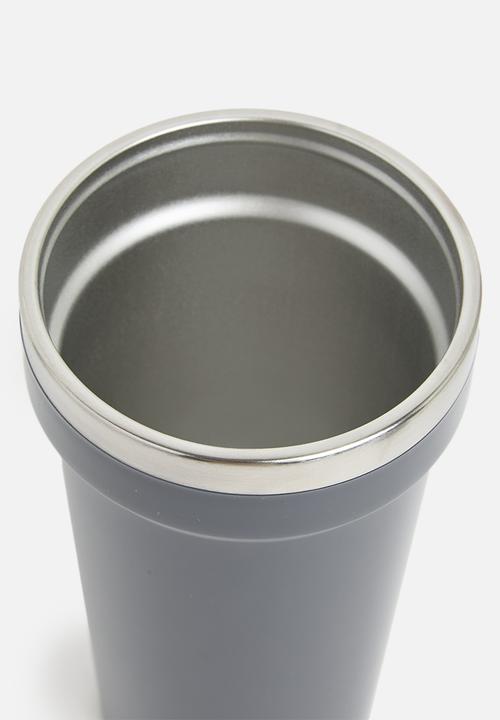 Excellent Houseware - Drinking mug 500ml 17cm  - dark grey