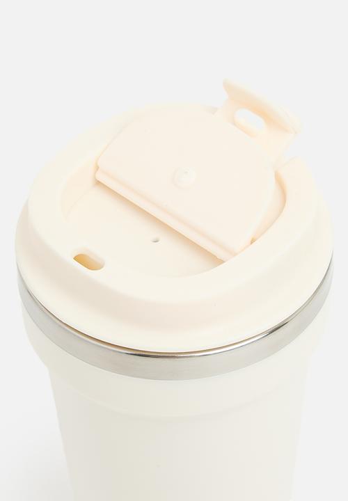 Excellent Houseware - Drinking mug 500ml 17cm  - white	