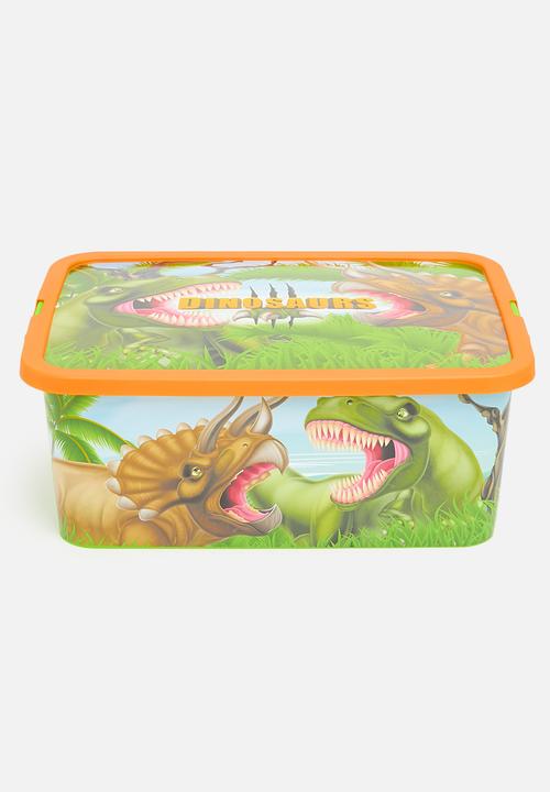 Dinosaurs storage click box - Multi