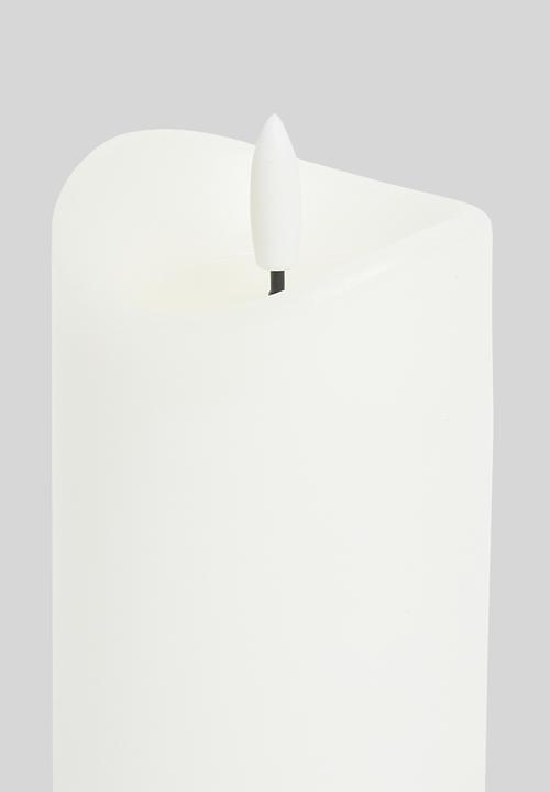 H&S - LED Candle set of 3pcs - white	