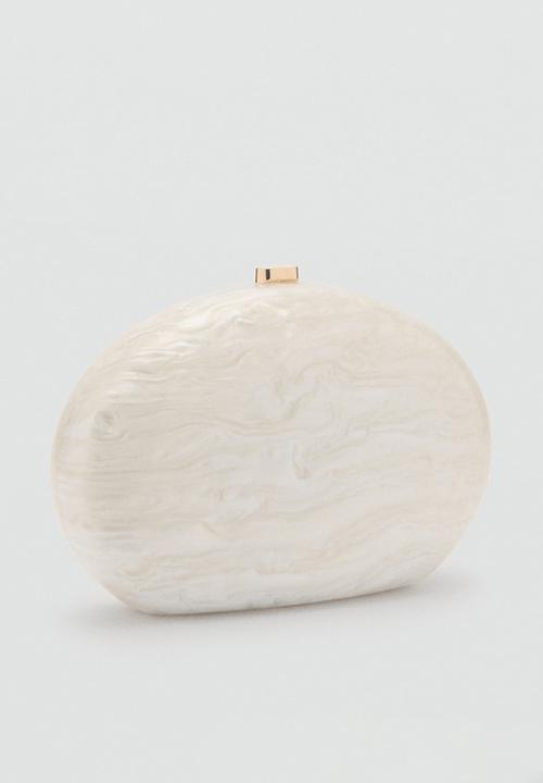 MANGO - Monada handbag - light beige