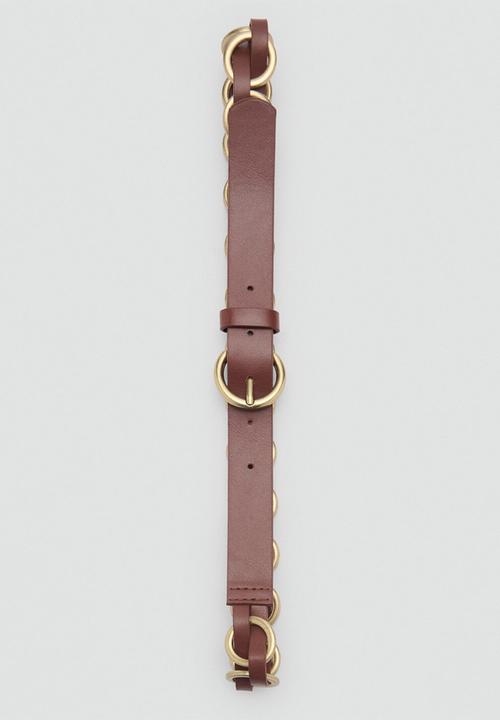MANGO - Hill belt - brown