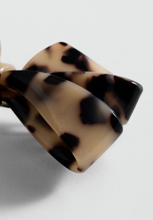 MANGO - Hairband niza - brown