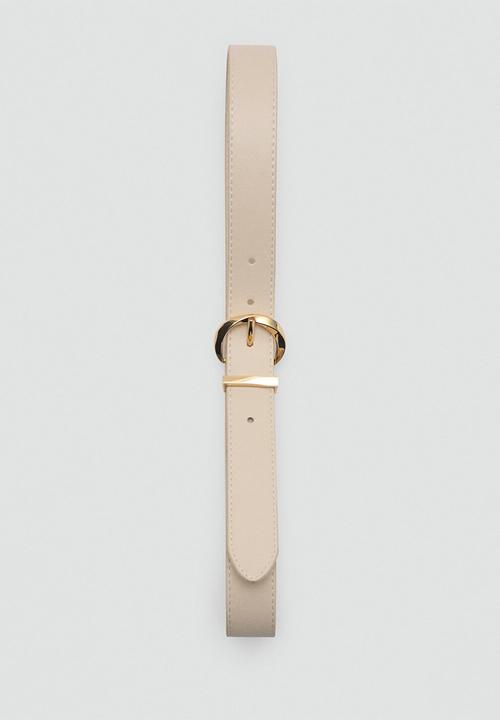 MANGO - Belt twister - light beige