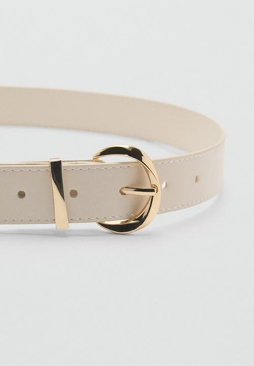 MANGO - Belt twister - light beige