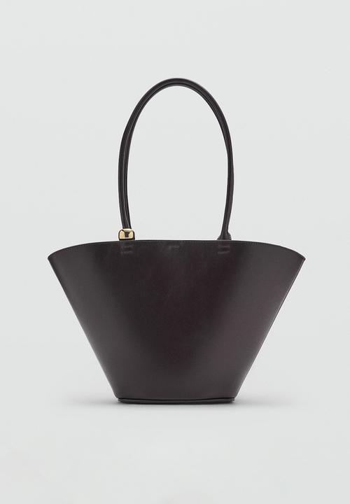 MANGO - Shoulder bag meti - brown 