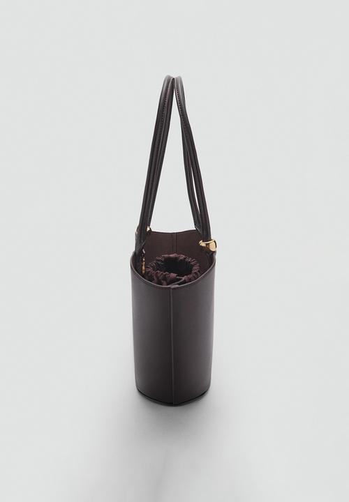 MANGO - Shoulder bag meti - brown 
