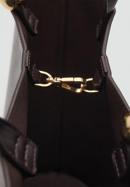 MANGO - Shoulder bag meti - brown 