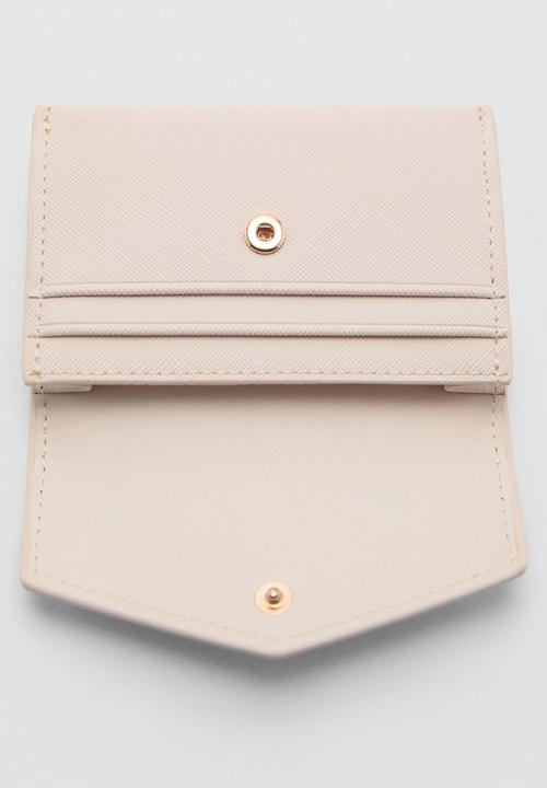 MANGO - Card holder martes - off white