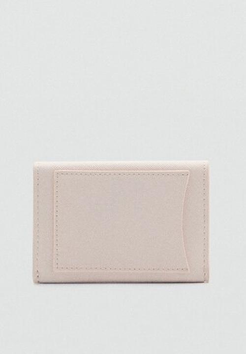 MANGO - Card holder martes - off white