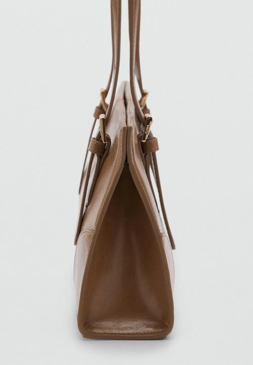 MANGO - Sharon shoulder bag - brown