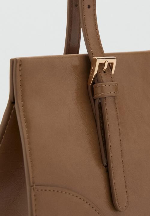 MANGO - Sharon shoulder bag - brown
