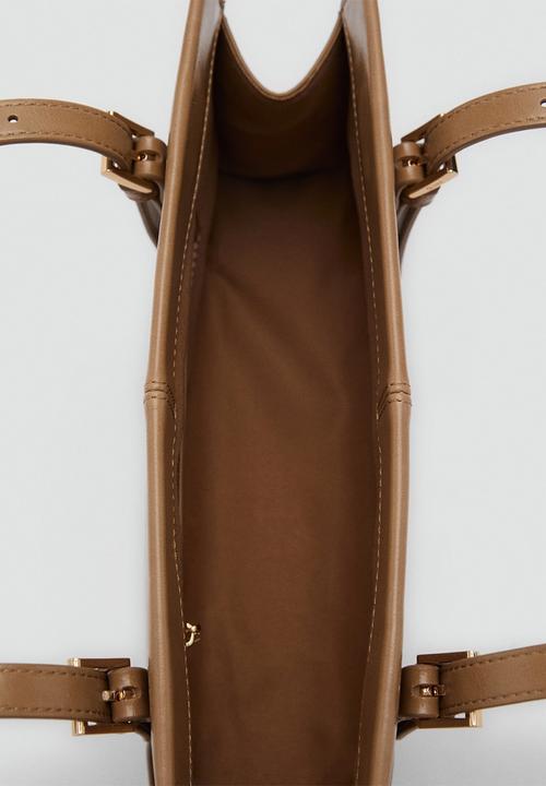 MANGO - Sharon shoulder bag - brown