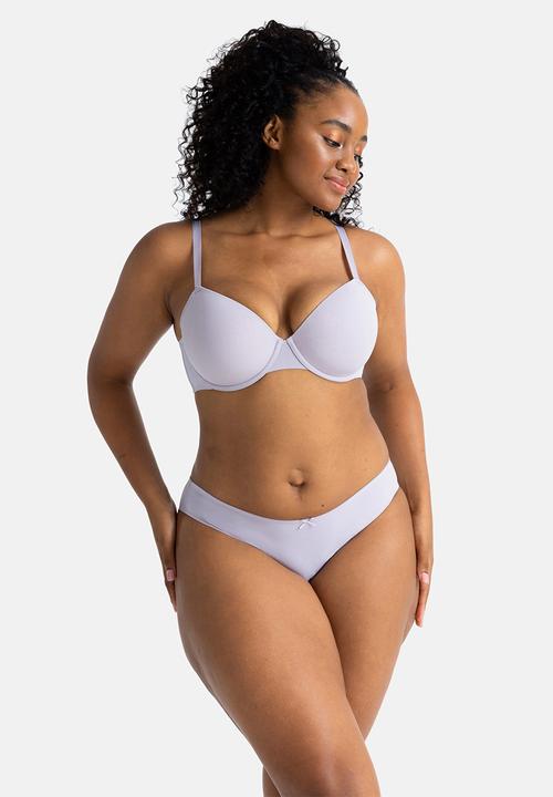 DORINA - 2 pack Amora demi - white/grey