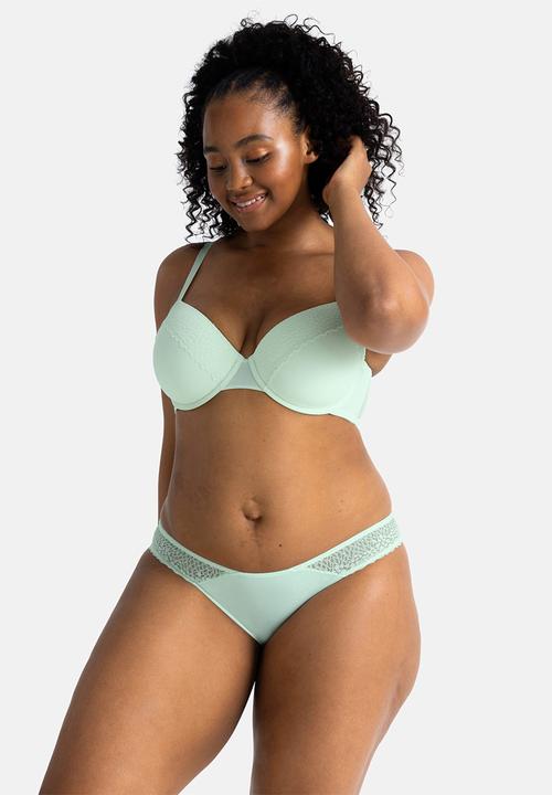 DORINA - 2 pack Amora demi - green/black
