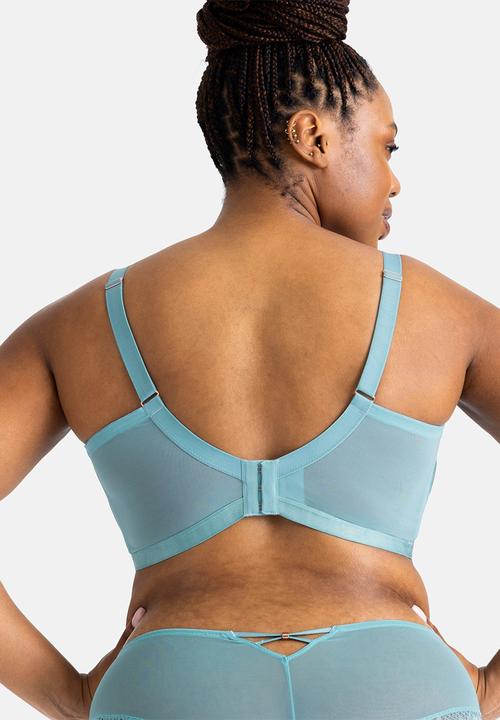 DORINA - Plus lilian wired bra - green